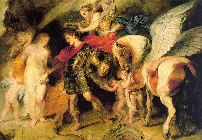 Peter Paul Rubens Perseus Liberating Andromeda China oil painting art